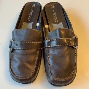 Aerosoles Brown Mules